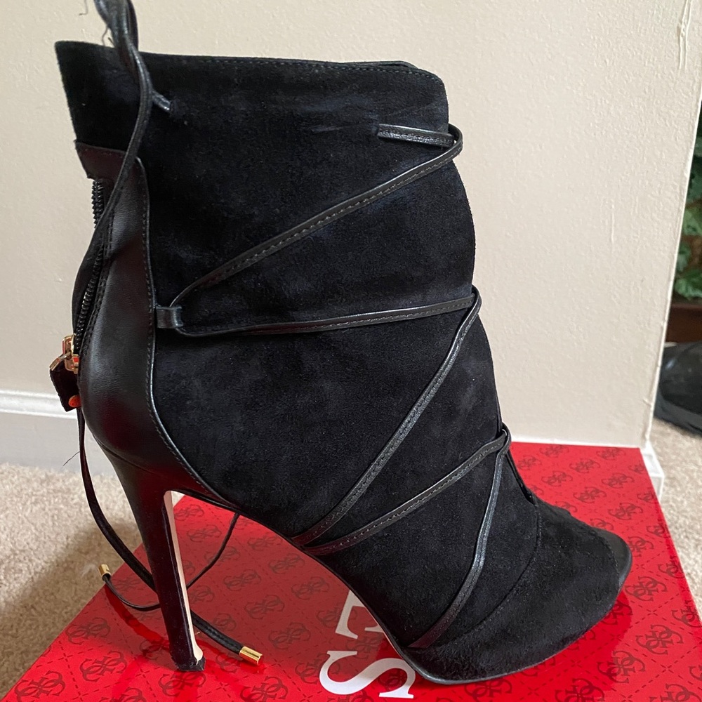 Guess Ankle Booties (Black) - Picture 3 of 5